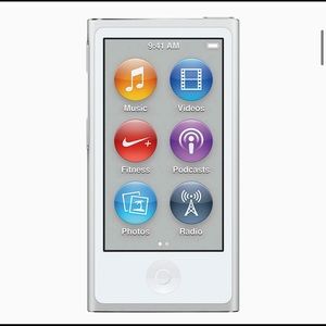 iPod Nano 7th Generation 16gb Silver